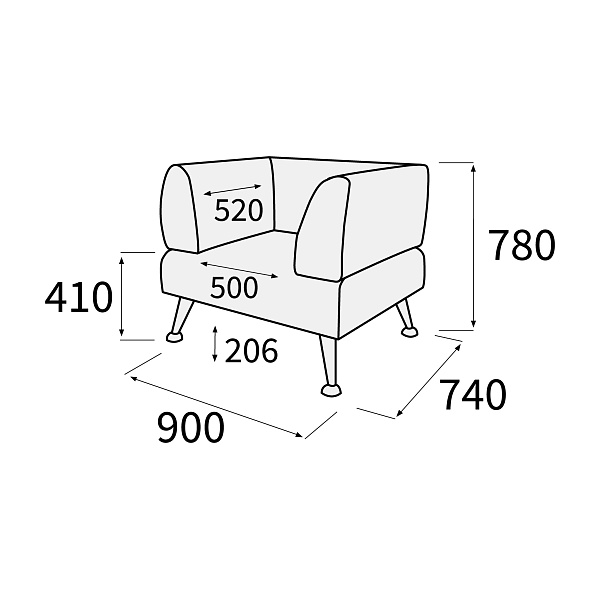 картинка Кресло Вейт Кр