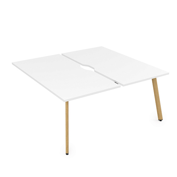 картинка Стол системы Бенч, сдвоенный, на 2 рабочих места - конечный ARREDO 10БДКВ.285