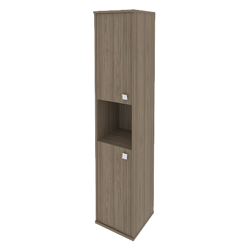 Шкаф узкий высокий с нишей левый Стайл (STYLE) Л.СУ-1.5Л
