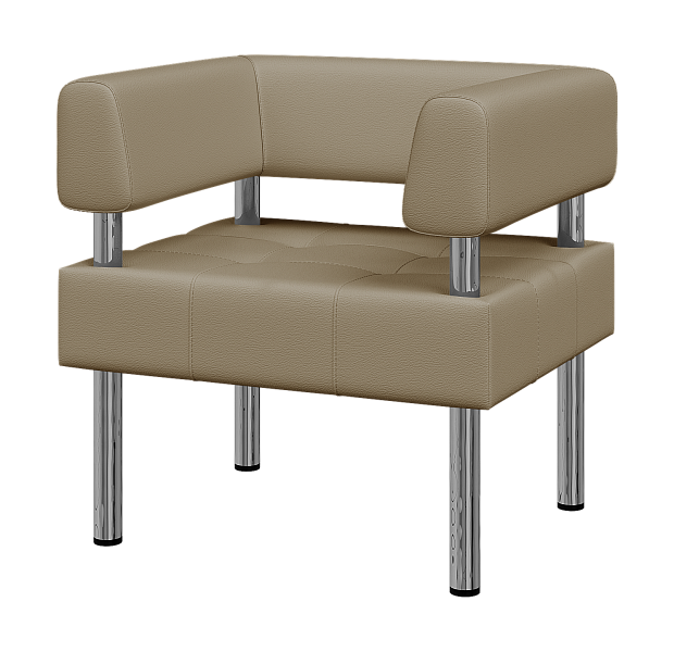 картинка Офисный диван одноместный Бизнес Bu1-2