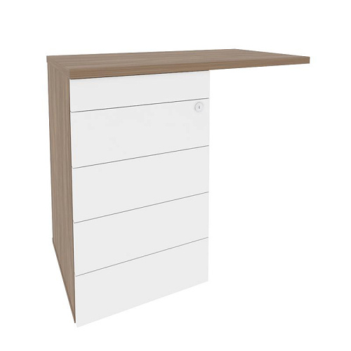 Тумба приставная универсальная TIP-ON Оникс (ONIX) O.TPU-4 TIP