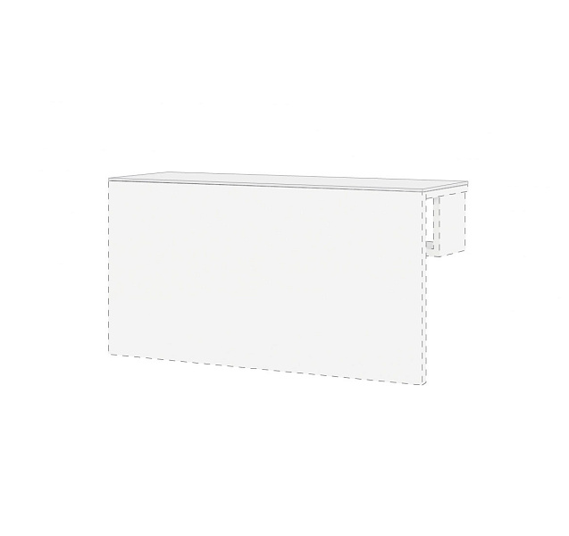 картинка Стекло на полку FASTA OS9230-9003