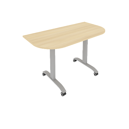 Стол радиусный складной мобильный 130 см Мобайл Систем (MOBILE SYSTEM) СМ-4.1