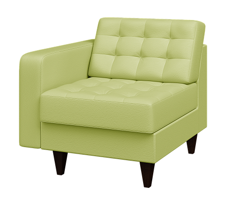 Секция 1-местная с правым подлокотником Космо Kos1R