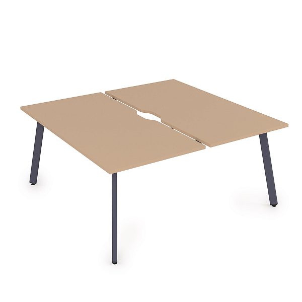 картинка Стол системы Бенч, сдвоенный, на 2 рабочих места ARREDO 10БДВ.264