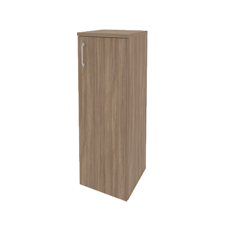 Шкаф офисный средний узкий правый (1 средний фасад ЛДСП) Оникс (ONIX) O.SU-2.3(R)