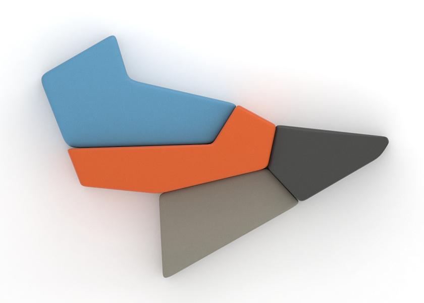 фото Модульный диван Crystal