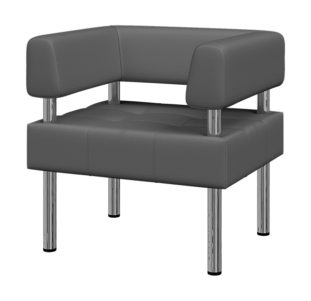 картинка Офисный диван одноместный Бизнес Bu1-2