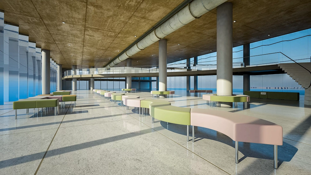 фото Модульный офисный диван Lego