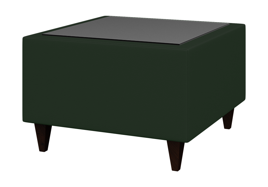 фото Столик угловой со стеклом Космо KosT-2