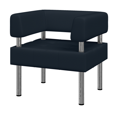 Офисный диван одноместный Бизнес Bu1-2