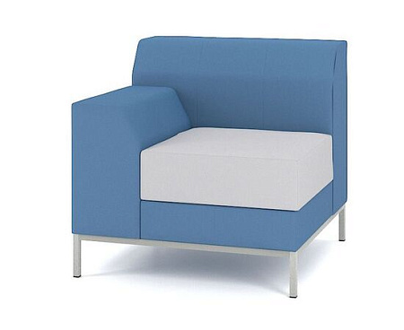 Модуль угловой одноместный M9-1DL (1DR) Style connection toForm 760*760*h740
