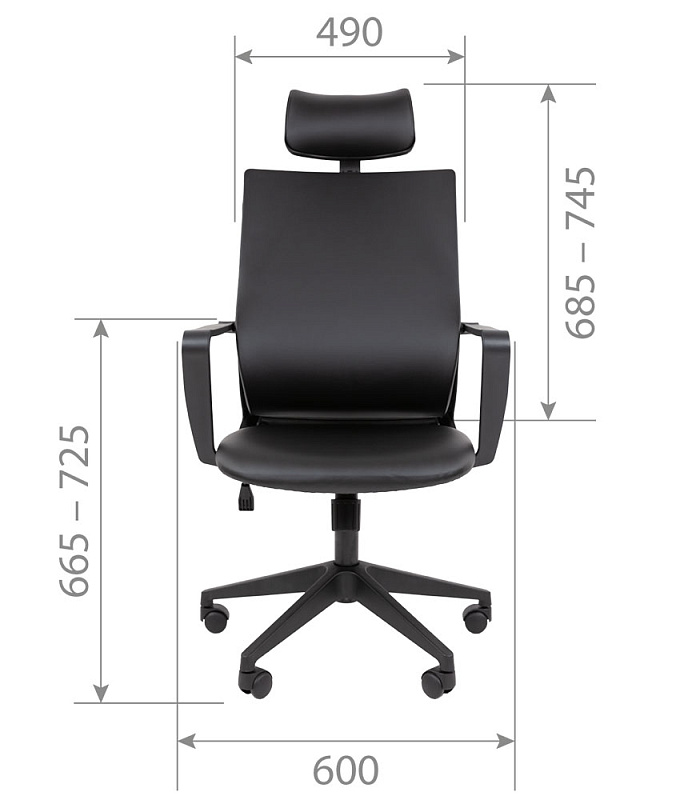 картинка Офисное кресло CHAIRMAN 545 ЭКО