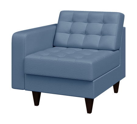 Секция 1-местная с правым подлокотником Космо Kos1R