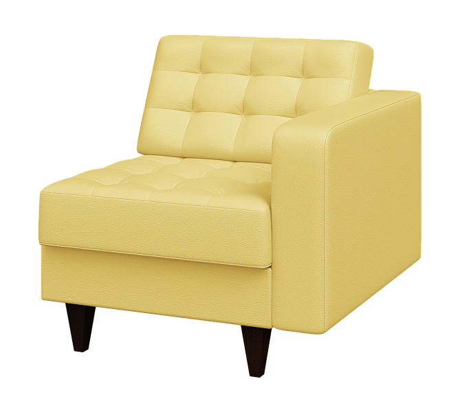 фото Секция 1-местная с левым подлокотником Космо Kos1L