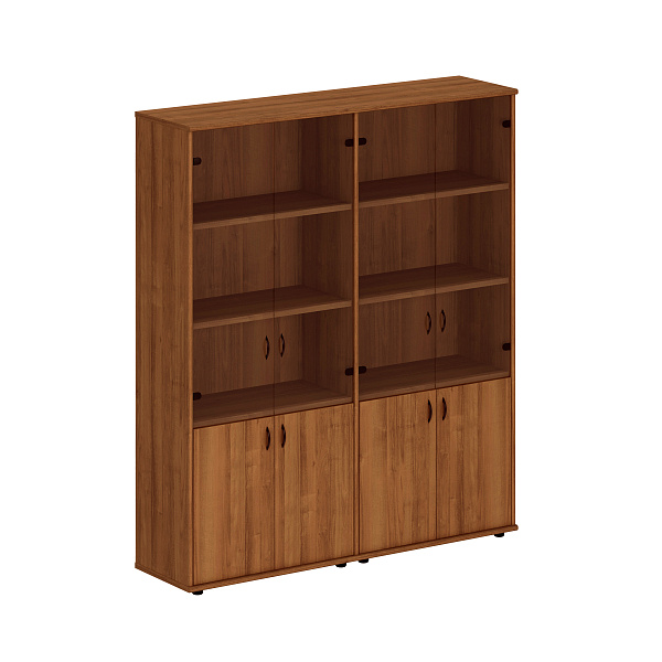 картинка Шкаф комбинированный высокий (стекло + стекло) Престиж Исп.53