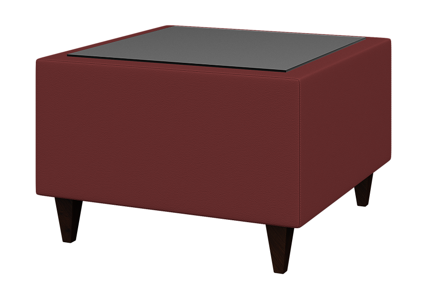 фото Столик угловой со стеклом Космо KosT-2