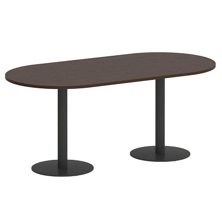 Стол для переговоров овальный Riva А.СПРГ-3 1800*900*750