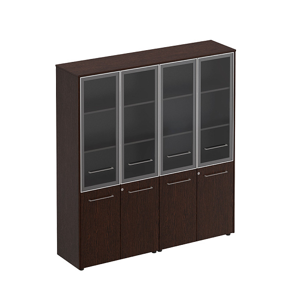 картинка Шкаф комбинированный высокий (стекло + стекло) Reventon МЕ 360