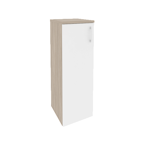 Шкаф средний узкий левый (1 средний фасад ЛДСП) Оникс (ONIX) O.SU-2.3(L)