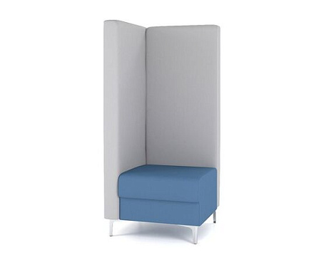 Модуль угловой одноместный M6-1D3L (1D3R) Soft room toForm 670*700*h1510
