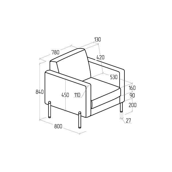 картинка Кресло Everprof Dexter EV-DX-01