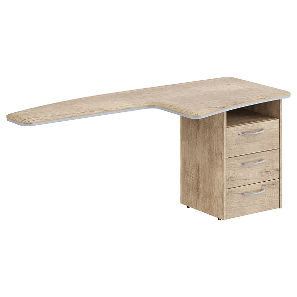 картинка Брифинг-приставка с тумбой ДИОНИ (DIONI) DB 1880(L/R)