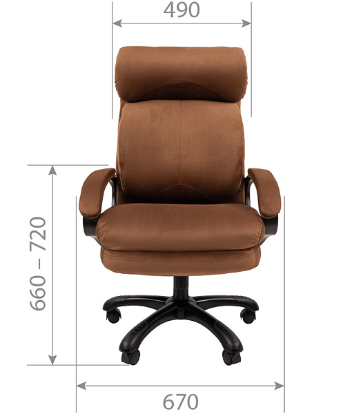 картинка Кресло для руководителя CHAIRMAN ДОМ (Home) 505