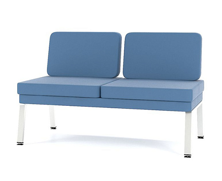 Модуль прямой двухместный M25-2D Bench toForm 1240*650*h800