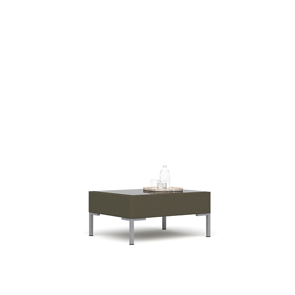 картинка Стол журнальный Сиеста со стеклом