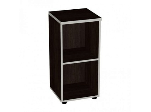 Стеллаж узкий низкий Bella Vita dark V-2.4