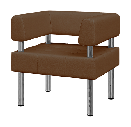 Офисный диван одноместный Бизнес Bu1-2