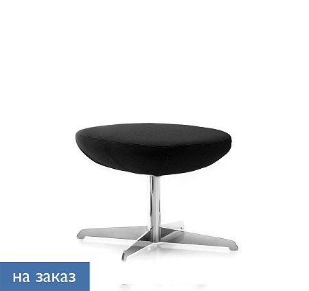 Пуф кожа ELEGANCE/NOBLE Elegance pouf R8 Dakota black