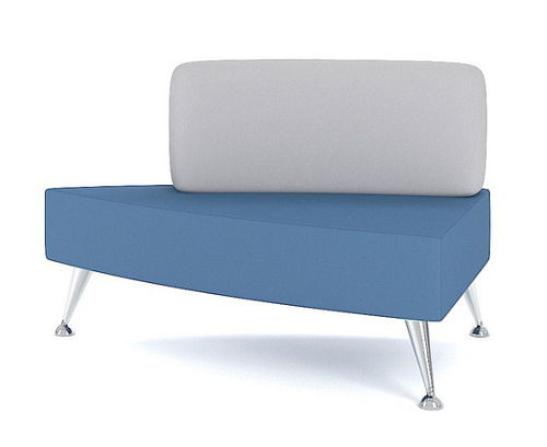 Модуль двухместный треугольный M23-2L (2R) Fashion trends toForm 1240*770*h800