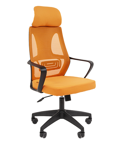 фото Кресло для руководителя Chairman CH636 черный пластик