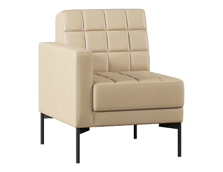 Модуль Everprof Delta с подлокотником одноместный правый Металл EV-DL-1P.01(R)