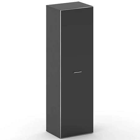 Гардероб узкий универсальный Fresco FR.GB-102 black