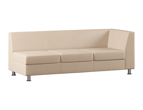 Модуль Everprof Monro с подлокотником трехместный левый EV-MN-1P.03(L)