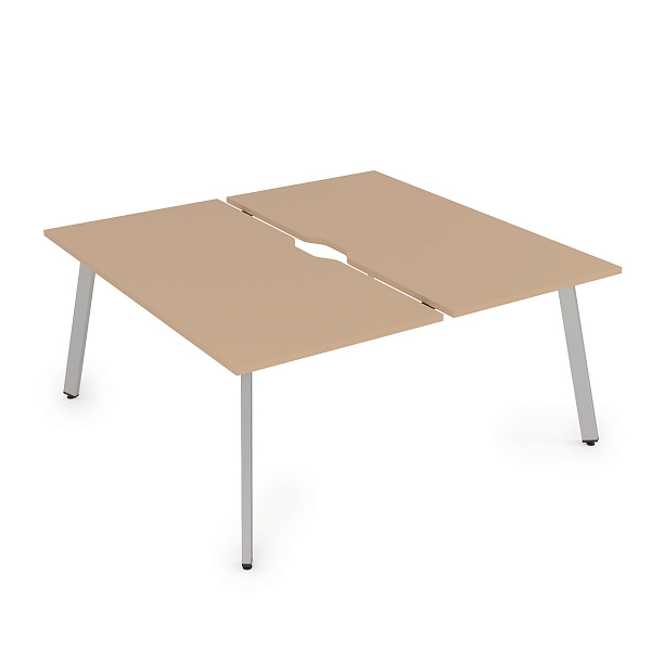 картинка Стол системы Бенч, сдвоенный, на 2 рабочих места ARREDO 10БДВ.264