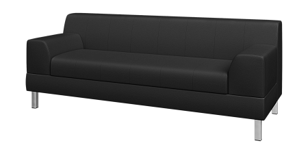 Офисный диван 3-х местный Флагман FL3-2