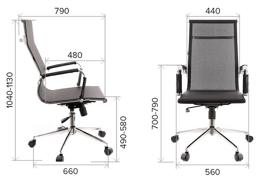 картинка Кресло Everprof Opera (Опера Блэк) T Сетка