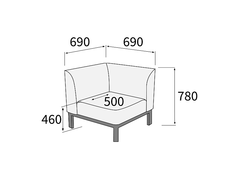 картинка Модуль угловой Сигма У90