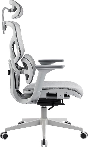 фото Эргономичное кресло Everprof Alfa Grey Сетка