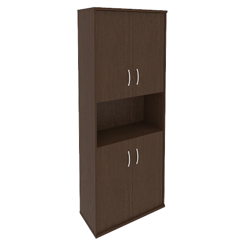 Шкаф широкий высокий полуоткрытый Riva А.СТ-1.5