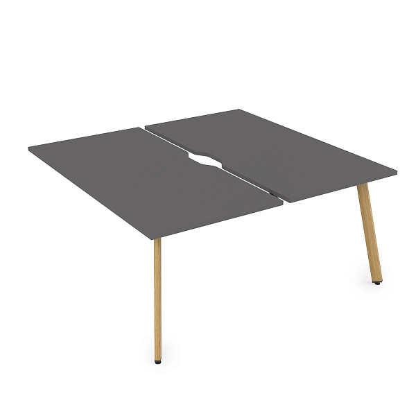 картинка Стол системы Бенч, сдвоенный, на 2 рабочих места - конечный ARREDO 10БДКВ.285