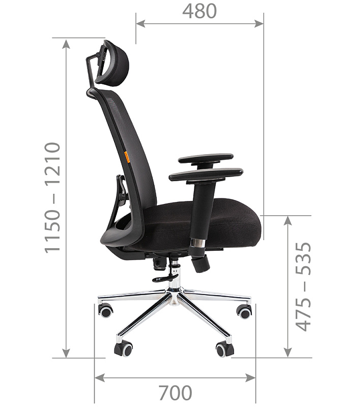 картинка Офисное кресло CHAIRMAN 535 LUX