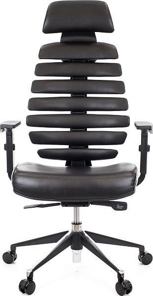 фото Кресло Everprof Ergo Black Экокожа Черный