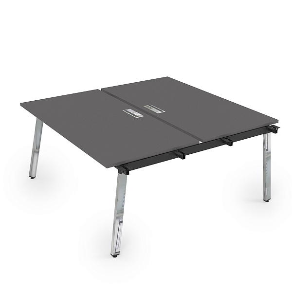 картинка Стол системы Бенч, сдвоенный, на 2 рабочих места - начальный ARREDO 10БДН.269