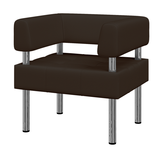 картинка Офисный диван одноместный Бизнес Bu1-2