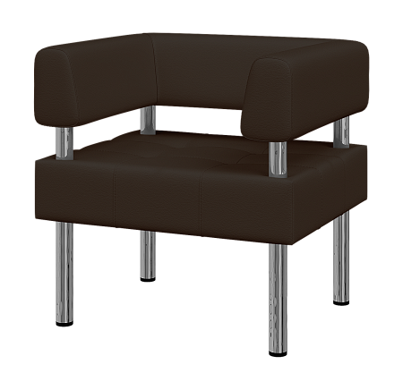 Офисный диван одноместный Бизнес Bu1-2